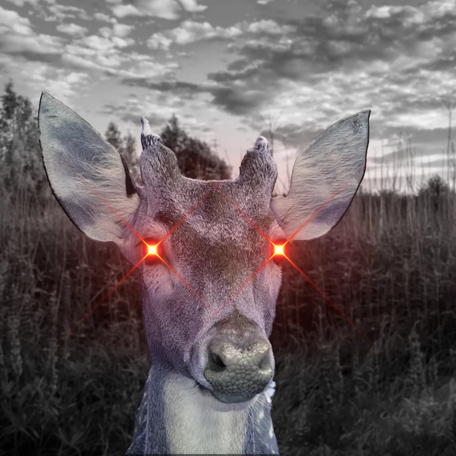 Laser Eyes Deer